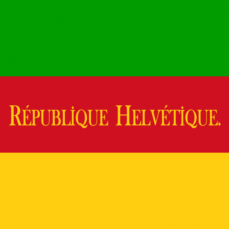 Abb. 4: Flagge Helvetischen Republik 1799-1803